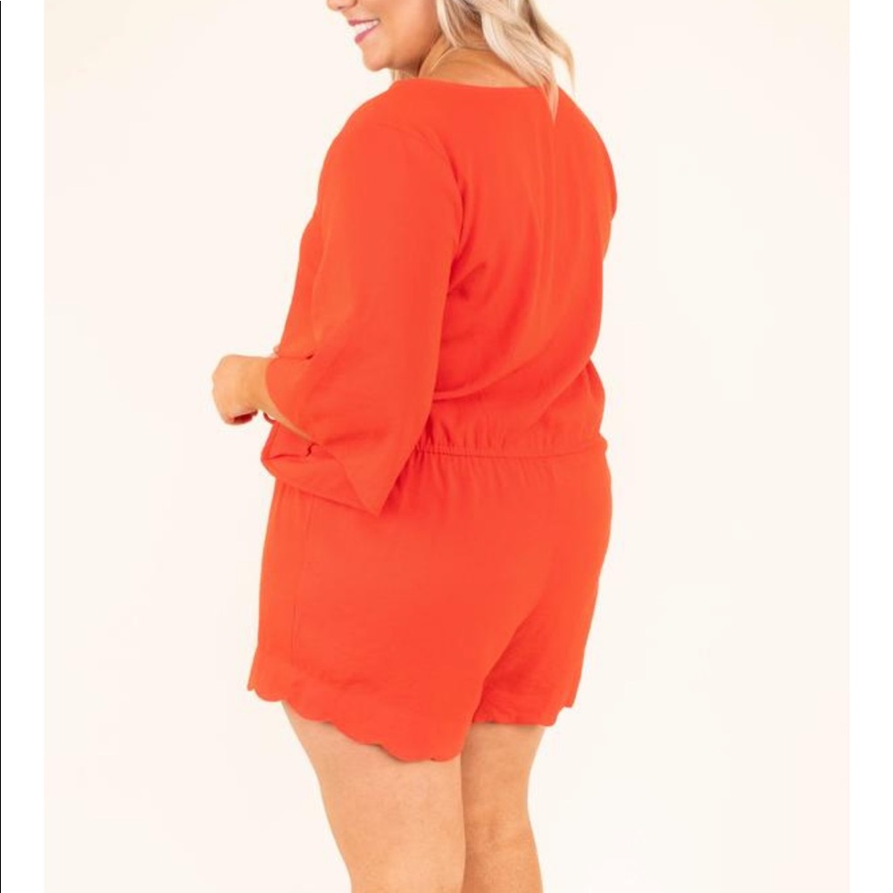 Orange Romper! 🍊 - Picture 3 of 3